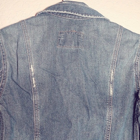 Abercrombie and Fitch Jeans distressed jacket - Picture 3 of 8